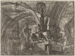 ランプのある桟橋 作： Giovanni Battista Piranesi