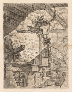 刑務所、1745-1750。 作： Giovanni Battista Piranesi