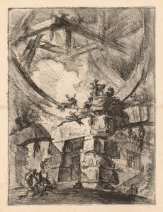 刑務所：刑務所の扉、1745-1750。 作： Giovanni Battista Piranesi