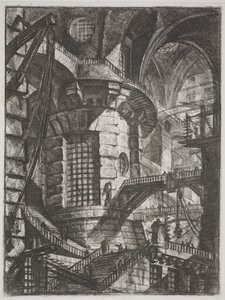 ラウンドタワー、1761年頃（エッチング） 作： Giovanni Battista Piranesi