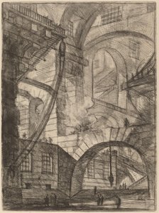 スモーキングファイア 作： Giovanni Battista Piranesi