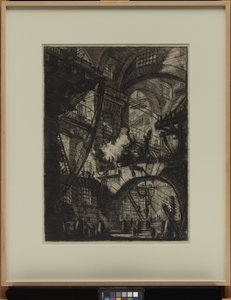 燻製の火、1761年頃（エッチング） 作： Giovanni Battista Piranesi