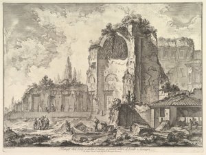 ヴィーナス神殿とローマ神殿は誤ってソル神殿とルナヴェドゥータ神殿と呼ばれていました... 1759