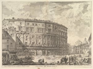 マルケッルス劇場マルケッルス劇場、ca。 1757。