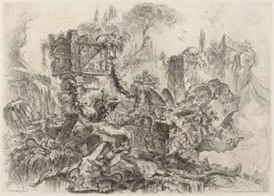 ネロの墓 作： Giovanni Battista Piranesi
