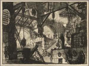 The Well、Imaginary Prisons のプレート 13 作： Giovanni Battista Piranesi