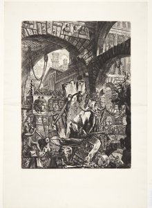 ラックの男 作： Giovanni Battista Piranesi