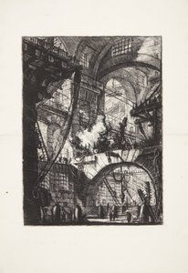 煙る火 作： Giovanni Battista Piranesi