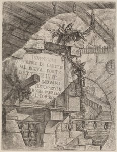 タイトル プレート 作： Giovanni Battista Piranesi