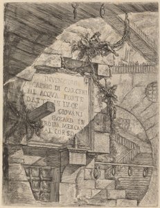 タイトル プレート 作： Giovanni Battista Piranesi