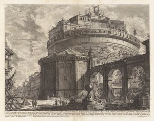 霊廟の眺め d 作： Giovanni Battista Piranesi