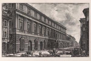 ストパニ宮殿の眺め。 Rafael d による建築 作： Giovanni Battista Piranesi