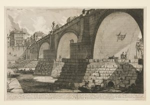 橋の眺め d 作： Giovanni Battista Piranesi