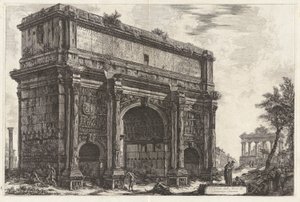 のビュー 作： Giovanni Battista Piranesi