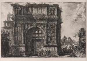 のビュー 作： Giovanni Battista Piranesi