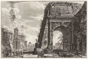 のビュー 作： Giovanni Battista Piranesi