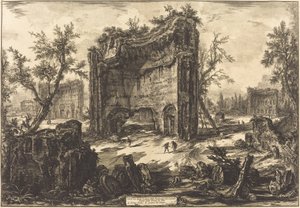 ビュー ... of the Bath of Titus 作： Giovanni Battista Piranesi