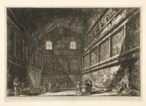 の内部ビュー 作： Giovanni Battista Piranesi