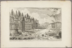 Views of Rome からの古代ローマ フォーラムのサイトのビュー