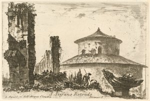 有名な作家によって描かれ、彫られた古代ローマと現代ローマのさまざまなビュー