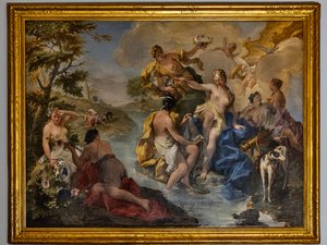 ダイアナとニンフ 作： Giovanni Battista Pittoni