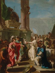 ポリクセナの犠牲、1734 作： Giovanni Battista Pittoni