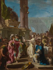 ポリュクセネーの犠牲、1733〜34年頃（キャンバスに油彩） 作： Giovanni Battista Pittoni