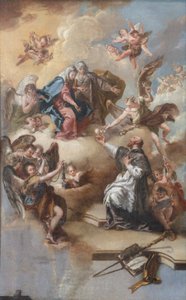 訪問の姉妹の順序の確立 作： Giovanni Battista Pittoni