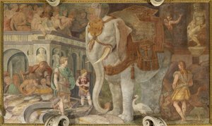 ロイヤルエレファント 作： Giovanni Battista Rosso Fiorentino