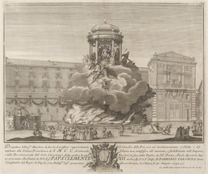 「中国」祭のための神々の評議会 作： Giovanni Battista Sintes probably after Nicola Michetti
