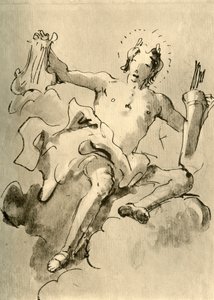 アポロ、c1757、1928 作： Giovanni Battista Tiepolo