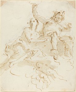 バッカスとアリアドネ 作： Giovanni Battista Tiepolo