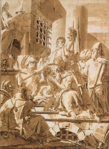 2 人の男性聖人の斬首、1696 年から 1770 年。 作： Giovanni Battista Tiepolo