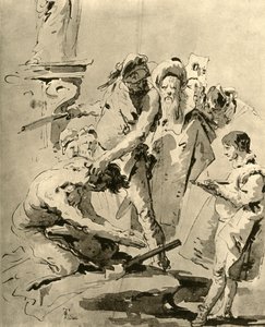 聖人の斬首、18世紀半ば、1928 作： Giovanni Battista Tiepolo