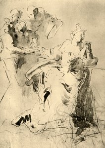 クレオパトラ、1751年前、1928年 作： Giovanni Battista Tiepolo