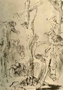 18世紀半ばのはりつけ、1928 作： Giovanni Battista Tiepolo