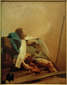 聖ロクス 作： Giovanni Battista Tiepolo