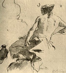 ダイアナ、1757、1928 作： Giovanni Battista Tiepolo