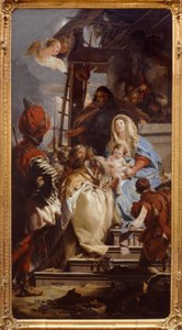 Die Anbetung der Könige 作： ジョヴァンニ・バティスタ (1696 1770) ティエポロ