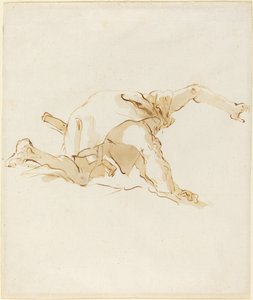 雲の上の図 作： Giovanni Battista Tiepolo