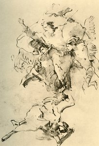 天使に囲まれた父なる神、1758-1759、1928 作： Giovanni Battista Tiepolo