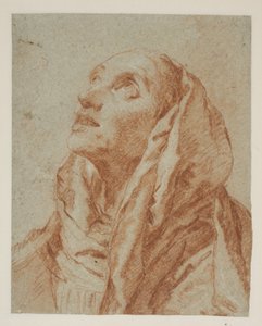 セントアンの頭 作： Giovanni Battista Tiepolo