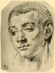 少年の頭、18世紀半ば、1928 作： Giovanni Battista Tiepolo