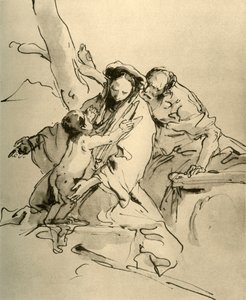 聖家族、18世紀半ば、1928 作： Giovanni Battista Tiepolo
