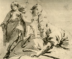 聖家族、18世紀半ば、1928