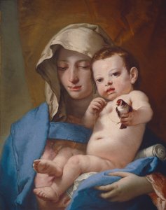 ゴシキヒワのマドンナ 作： Giovanni Battista Tiepolo
