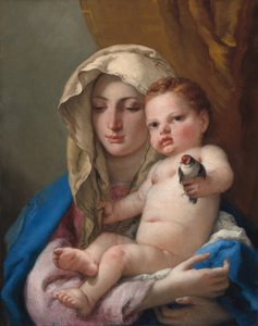 ゴシキヒワのマドンナ 作： Giovanni Battista Tiepolo