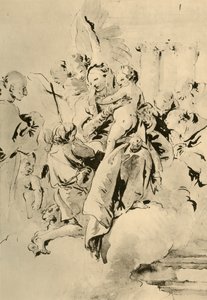聖人と天使のマドンナ、18世紀半ば、1928