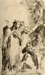 2人の女性聖徒の聖母、1747-1748、1928 作： Giovanni Battista Tiepolo