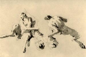 18世紀半ば、1928年 作： Giovanni Battista Tiepolo